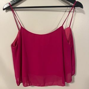 Pink Crop Top